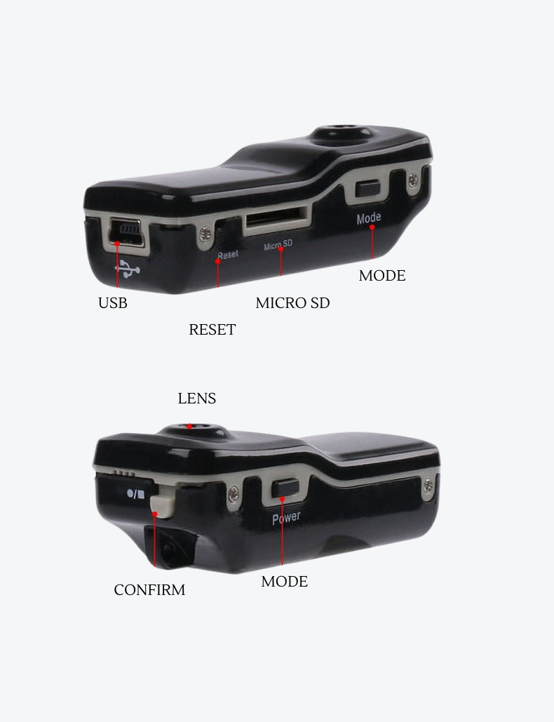 Mini DVR Wireless Camera with Sound Activated Recording - High-Definition, Portable, and Multi-Purpose - smartchoices