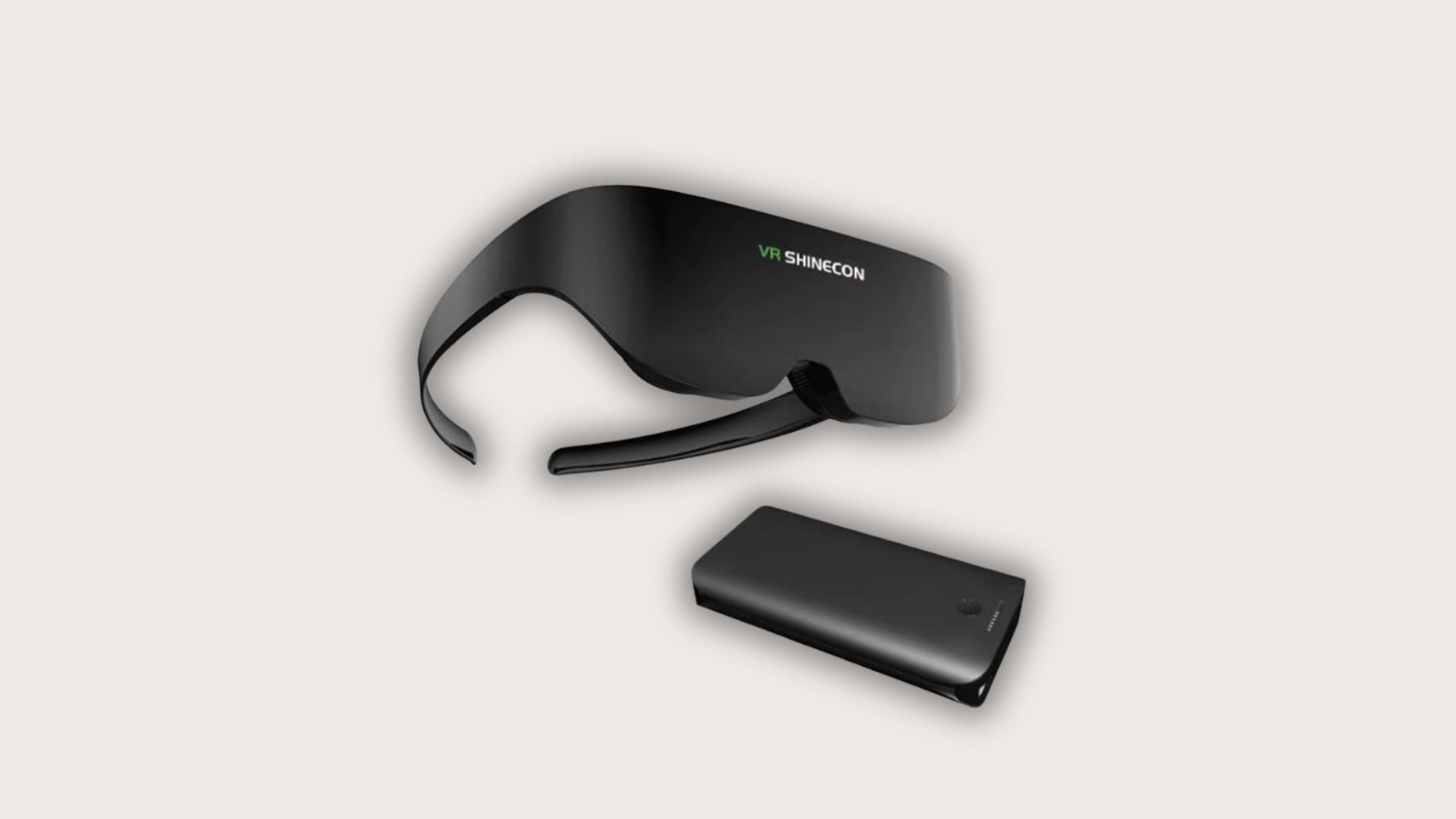 VR Headset - 100 Inch IMAX Giant Screen 3D Smart Glasses for Smartphone & PC