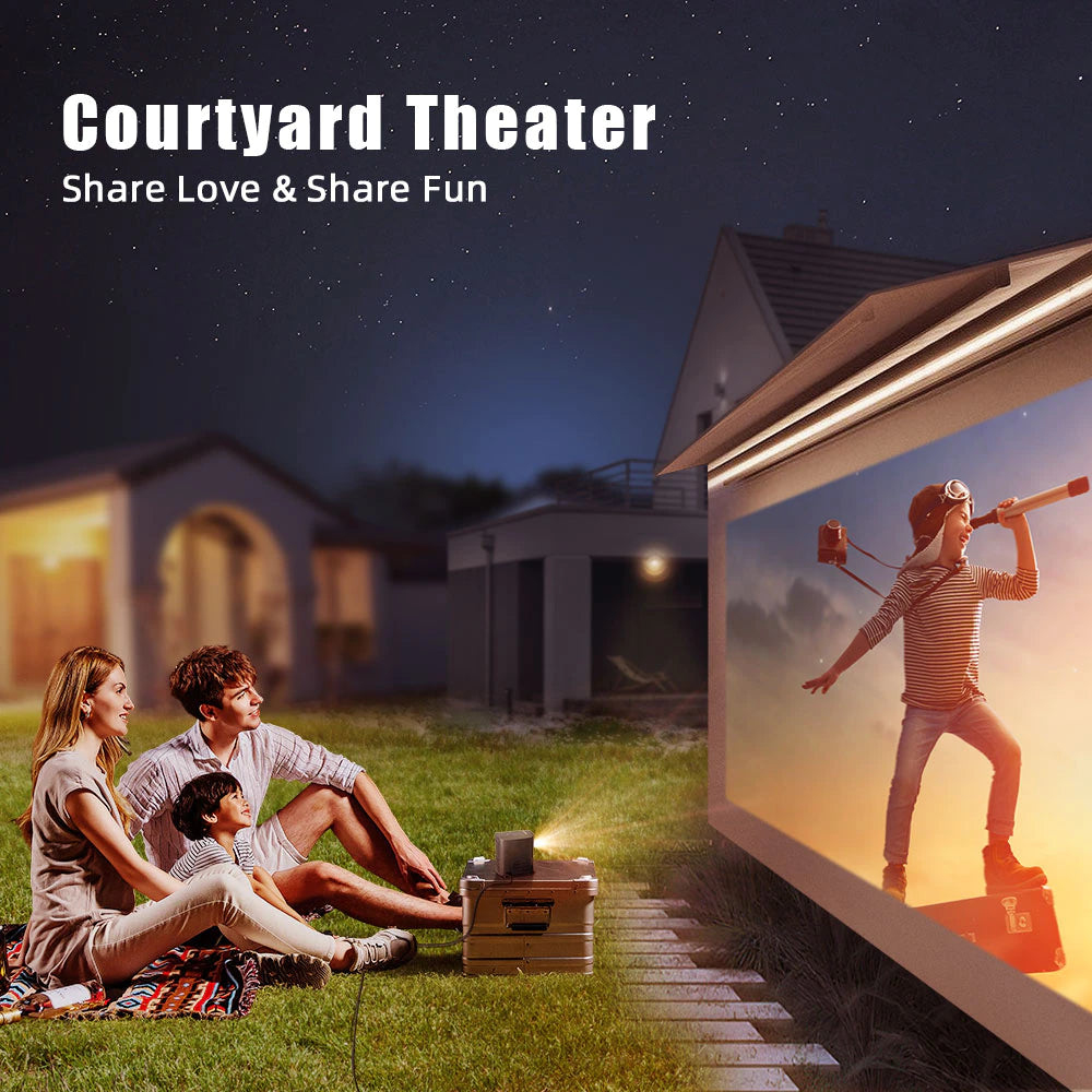 New Arrival BYINTEK X20 Portable Mini LED Smart Android Wifi Home Theater Video Projector for Full HD 1080P 4K Cinema Smartphone